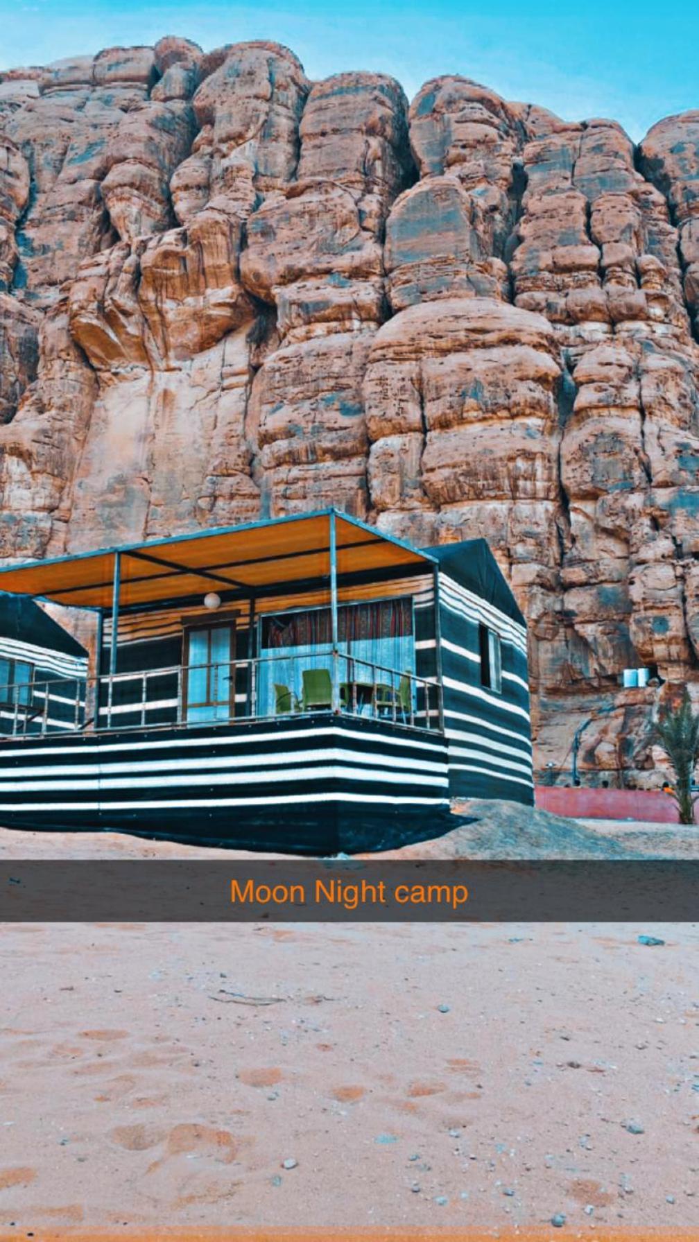 Moon Night Camp Hotel Wadi Rum Exterior foto